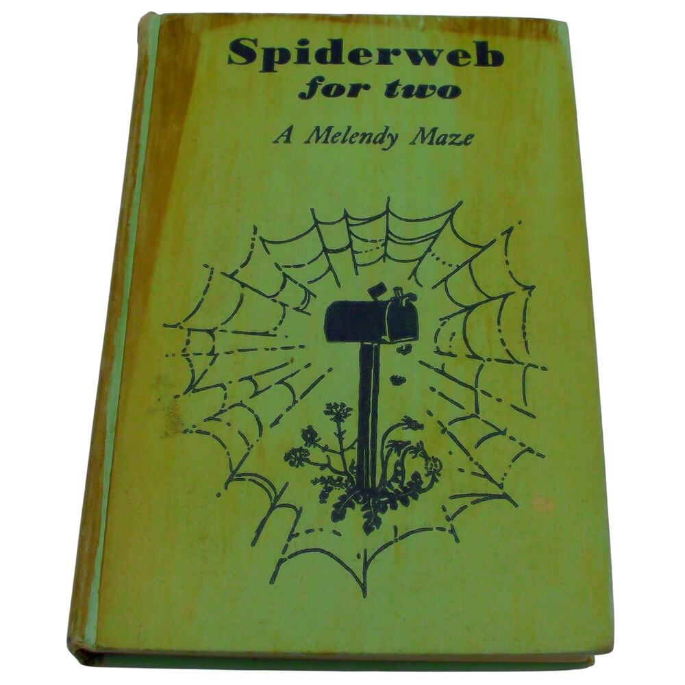 Spiderweb for Two Elizabeth Enright 1951 Library Edition Holt Rinehart Winston